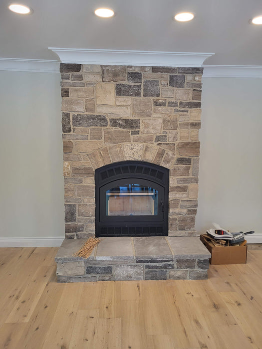 Kozy Heat Albany Wood Fireplace Install