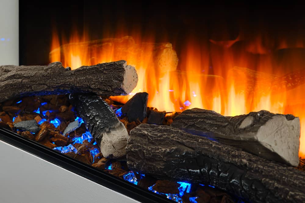 British Fires - New Forest 75" Electric Fireplace