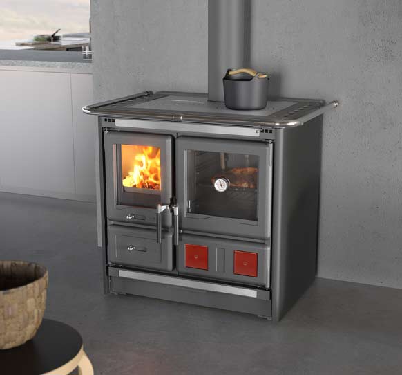La Nordica - ROSA L 5.0 STEEL Wood Cookstove