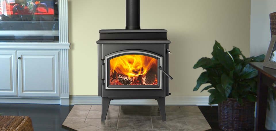 Quadra-Fire 4300 Step Top Wood Stove