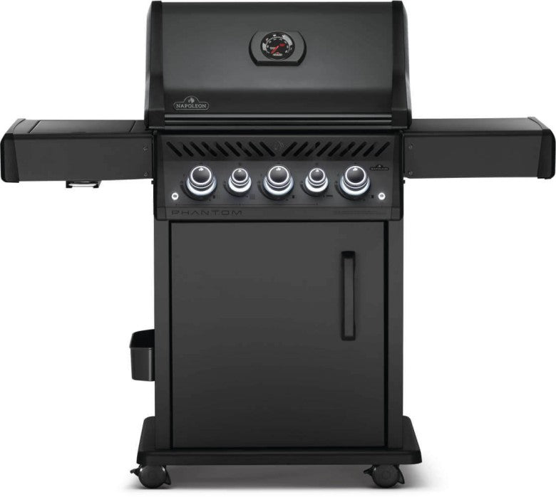 Napoleon Phantom Rogue SE 425RSIB Black Gas BBQ (Propane) with Side Burner (RSE425RSIBPK-1-PHM)