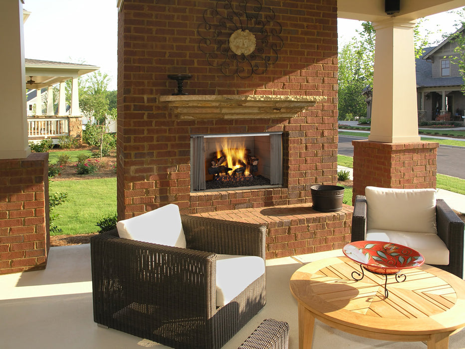 Heat & Glo Villawood Outdoor Wood Fireplace