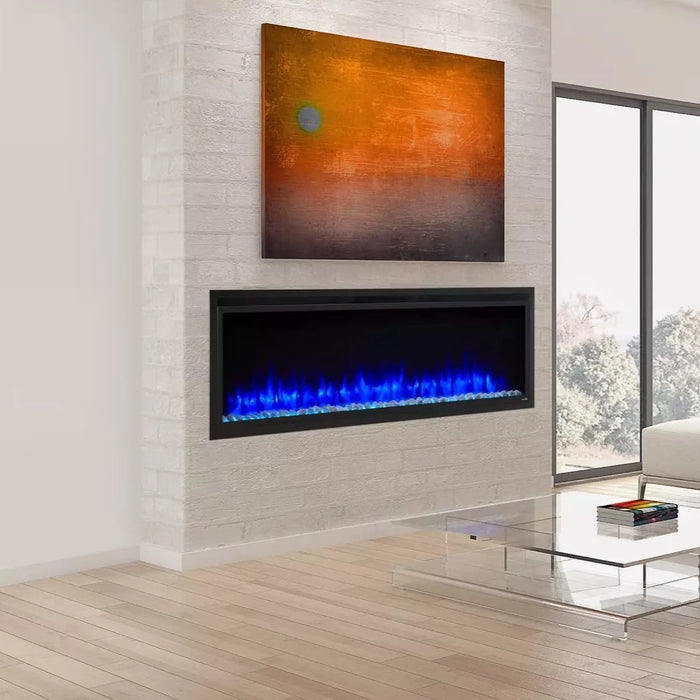 Heat & Glo - SimpliFire Allusion Platinum Electric Fireplace - Demo Sale - SAVE$500