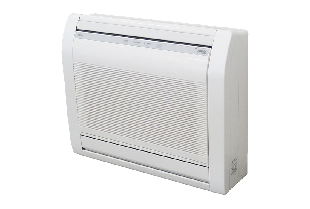 Fujitsu Single Zone Floor Mounted Ductless Heat Pump Systems