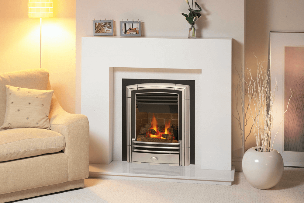 Valor Portrait Fireplace Bolero Front