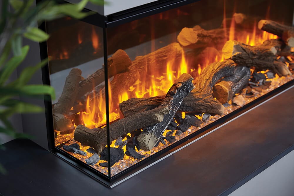 British Fires - New Forest 48" Electric Fireplace