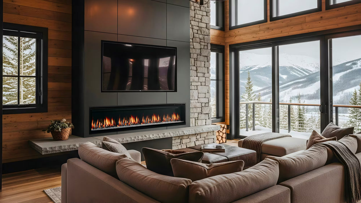 SimpliFire Allusion Edge Electric Fireplace (50, 60, 78 & 100)