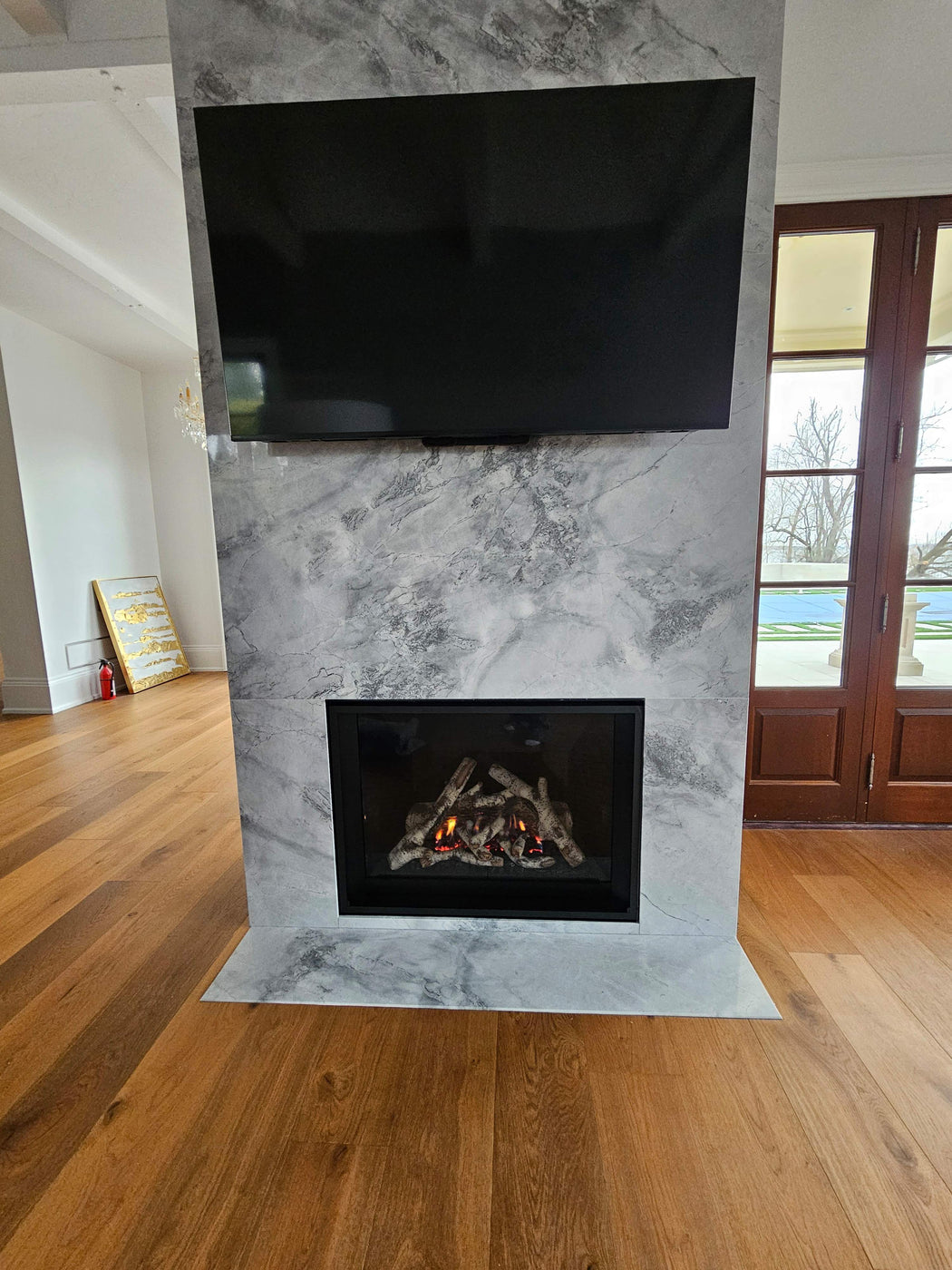 Valor H6 Install — Fireplaces Unlimited Heating & Cooling