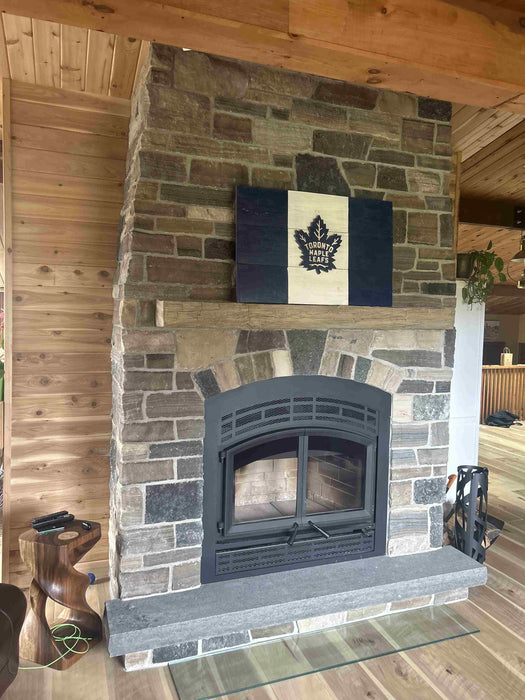 Valcourt Waterloo Wood Burning Fireplace Install