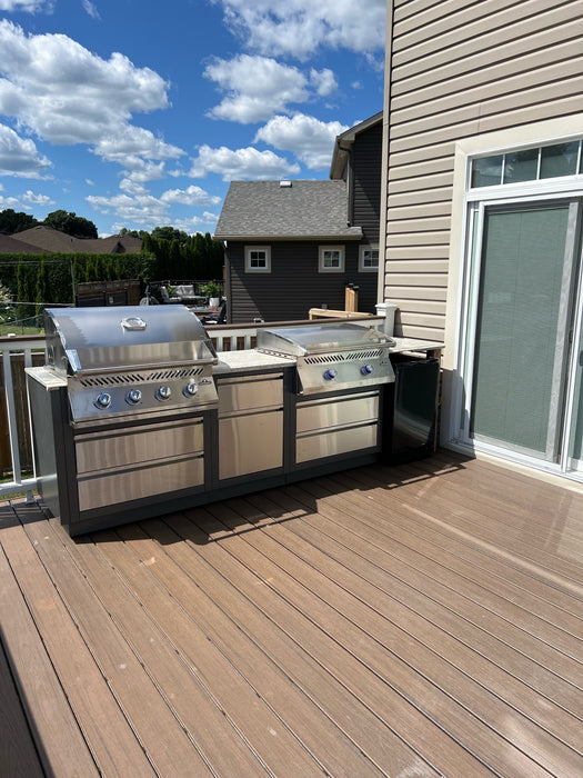 Napoleon Oasis Outdoor Kitchen Install