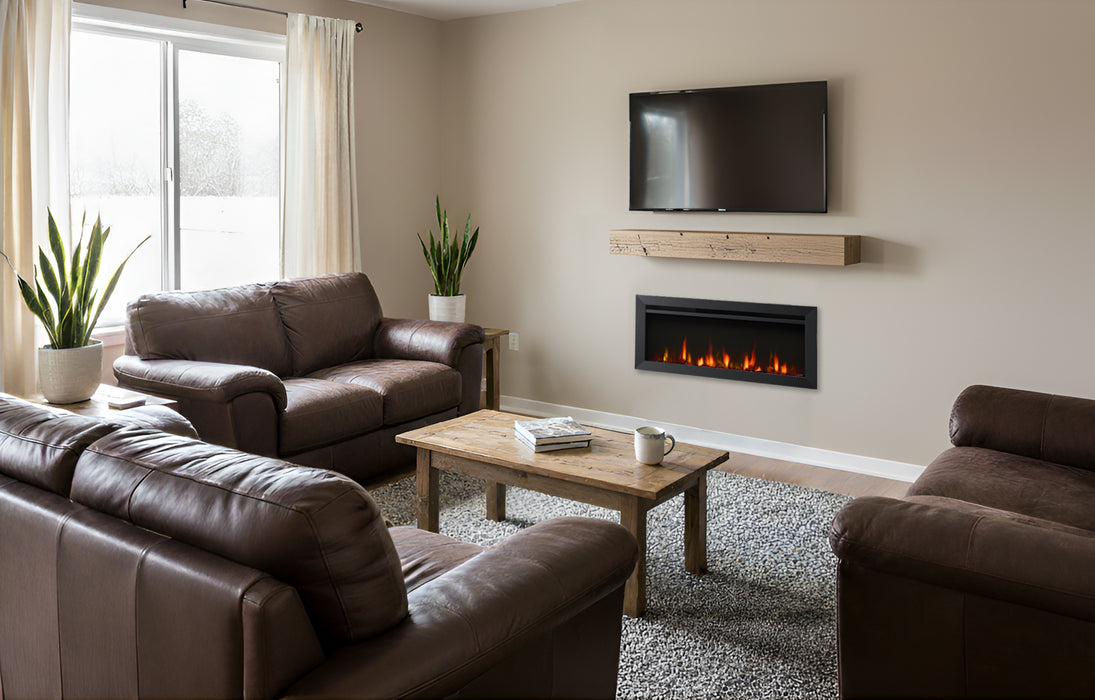 SimpliFire Allusion Slim Electric Fireplace (40 ,50, 60, 72)