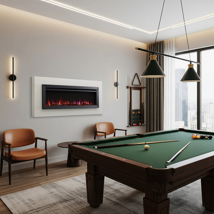 SimpliFire Allusion Slim Electric Fireplace (40 ,50, 60, 72)