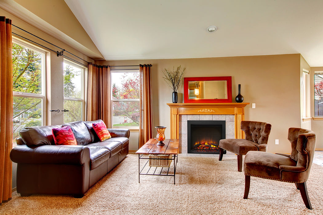 SimpliFire Built-In Electric Fireplace - 30" & 36" Sizes