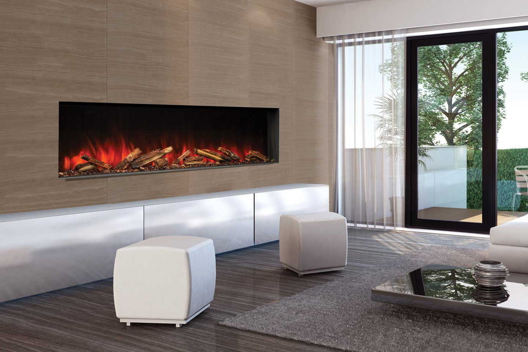 UE68 Slim Uptown Electric Fireplace