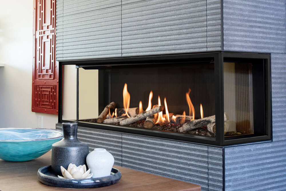 Valor LX2 3 Sided and Corner Gas Fireplace