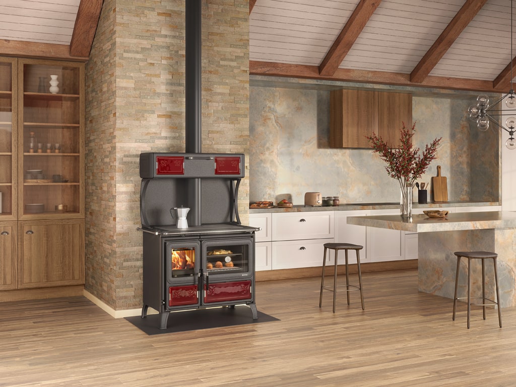 La Nordica Milly Wood Cookstove — Fireplaces Unlimited Heating & Cooling