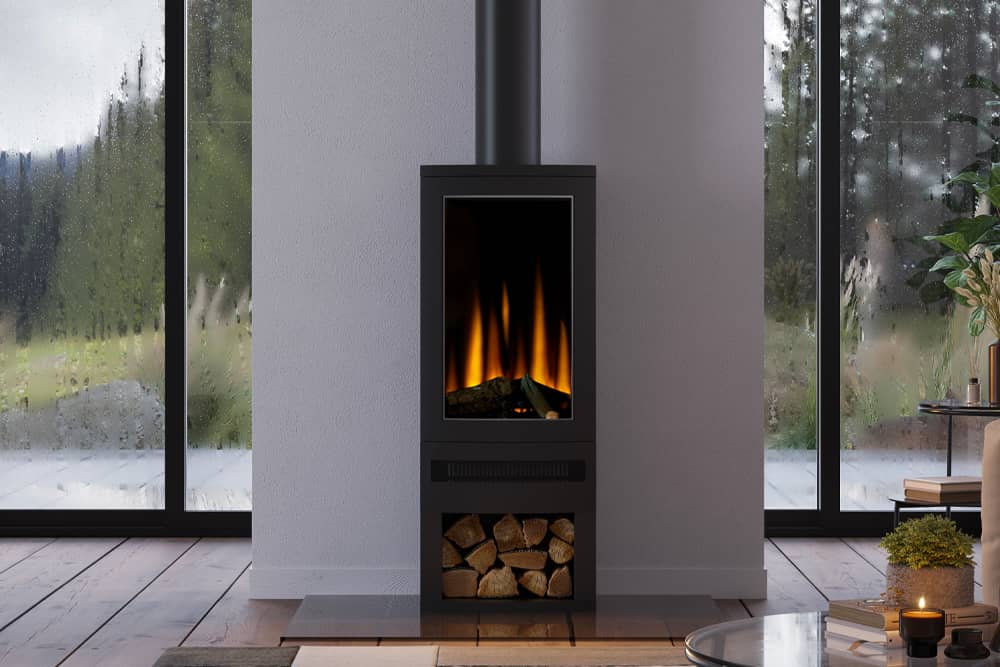 British Fires Bramshaw Electric Stove — Fireplaces Unlimited Heating & Cooling