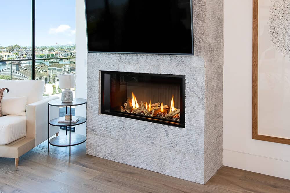 Valor LT1 Linear Gas Fireplace — Fireplaces Unlimited Heating & Cooling