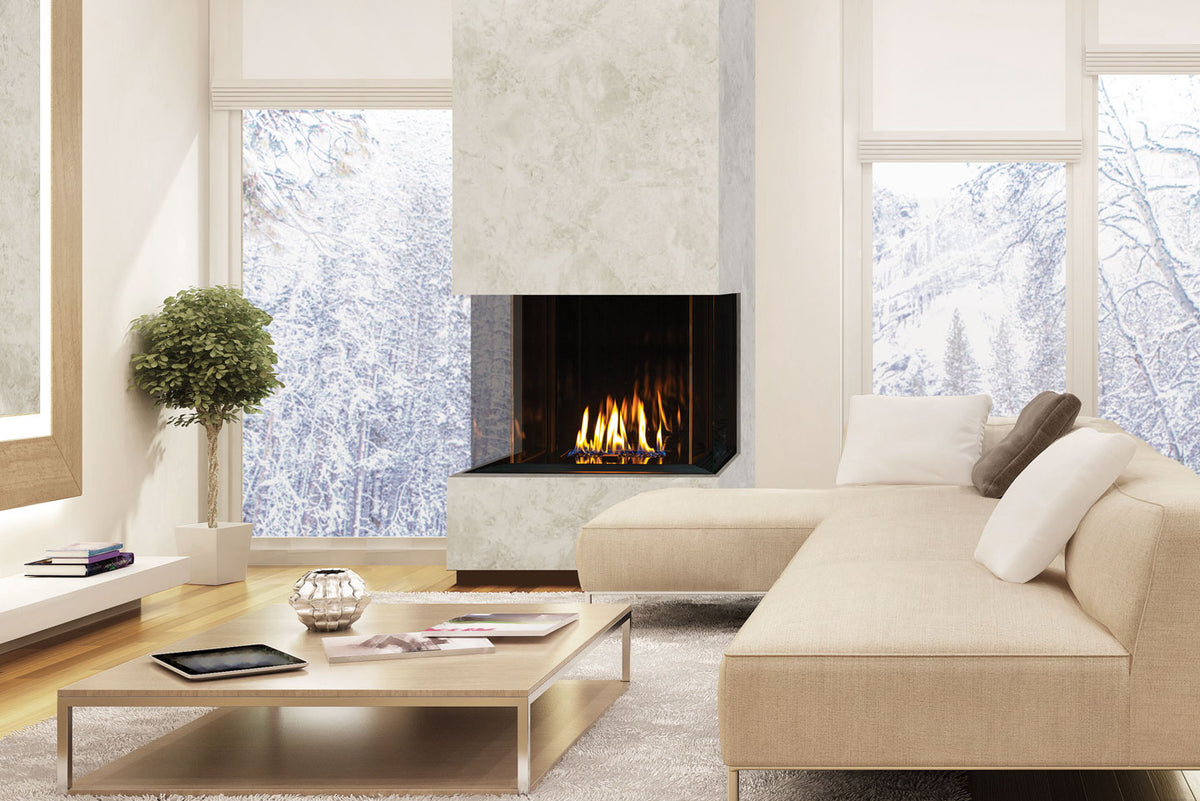 Urbana U30 Tall Gas Fireplace — Fireplaces Unlimited Heating & Cooling