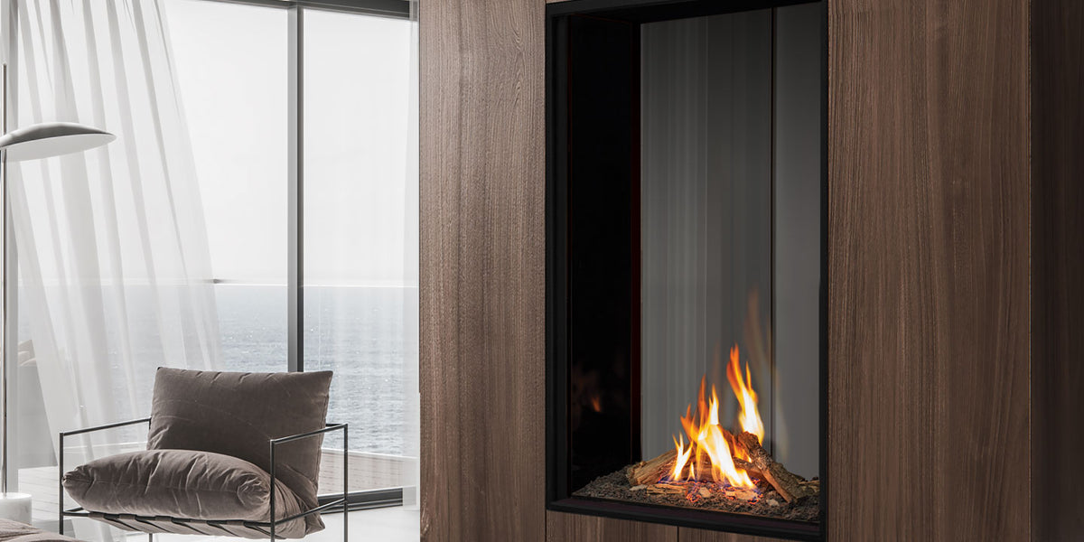Urbana U33 Tall Gas Fireplace — Fireplaces Unlimited Heating & Cooling