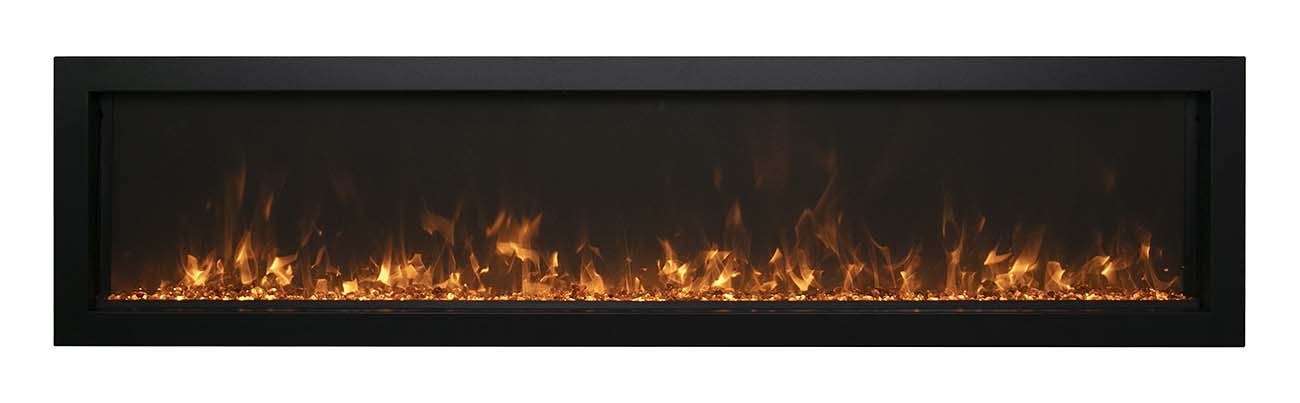 Amantii Panorama Series Electric Fireplace - 40", 50", 60", 72", 88"
