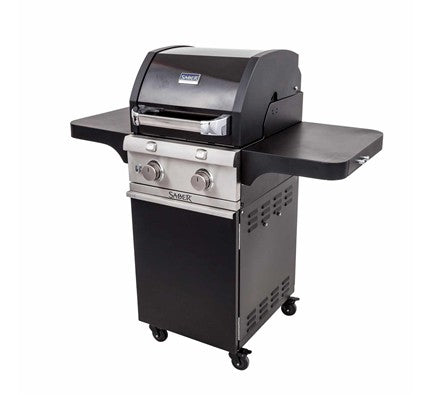 Saber Deluxe Black 2-Burner Gas Grill (Model R33CC1017)