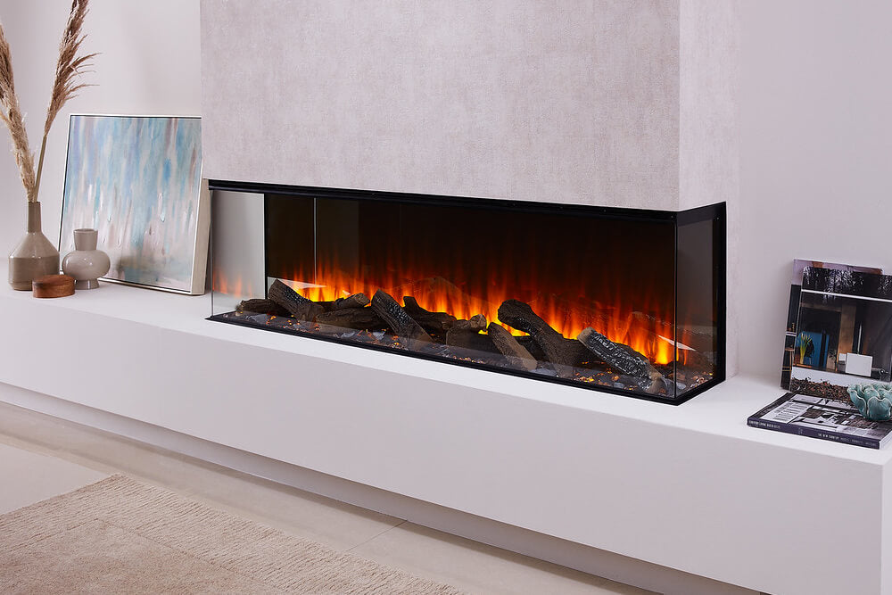 British Fires - New Forest 63" Electric Fireplace