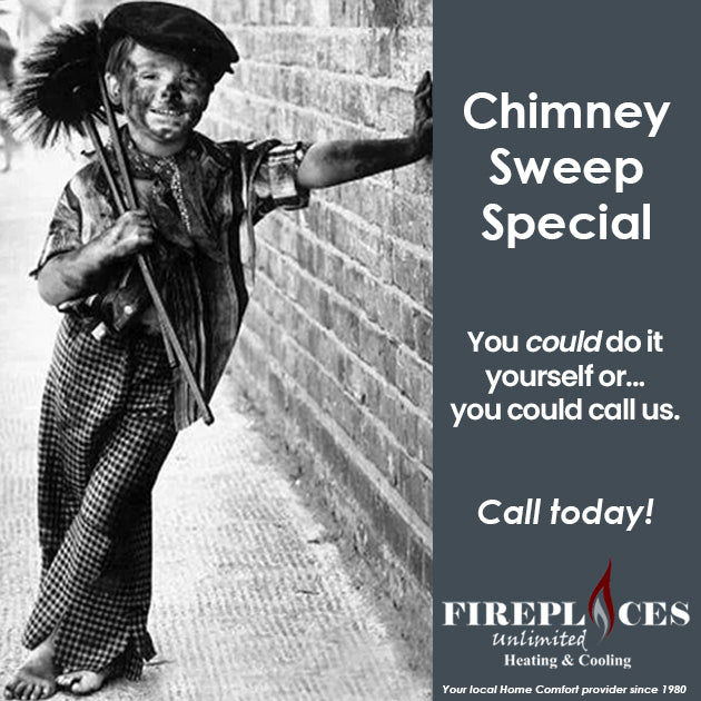 Chimney Sweep Service Promo - VALID until February 29th, 2024