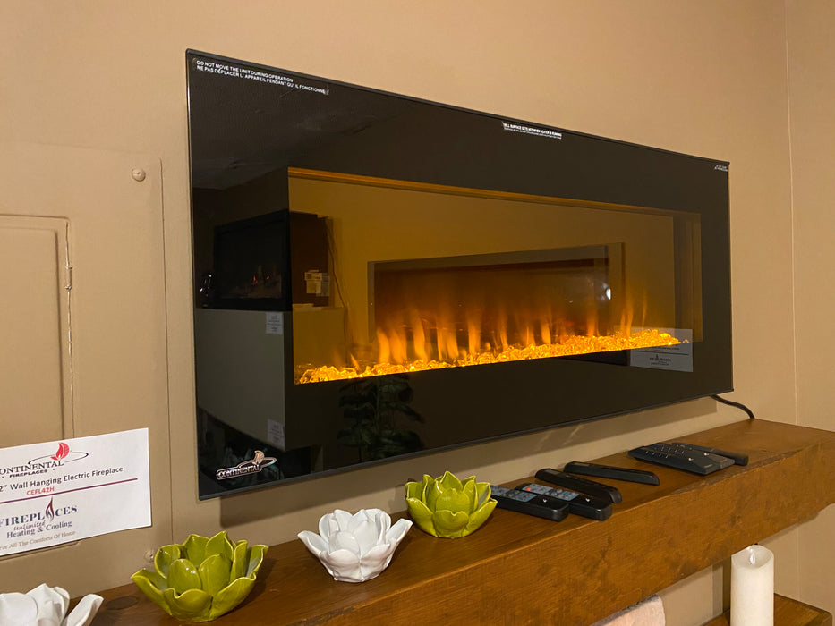 Continental 42" Wall Hang Electric Fireplace - Demo Sale