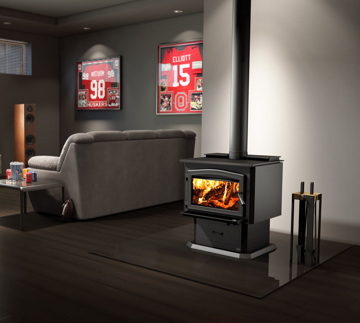 Osburn 3500 Wood Stove — Fireplaces Unlimited Heating & Cooling