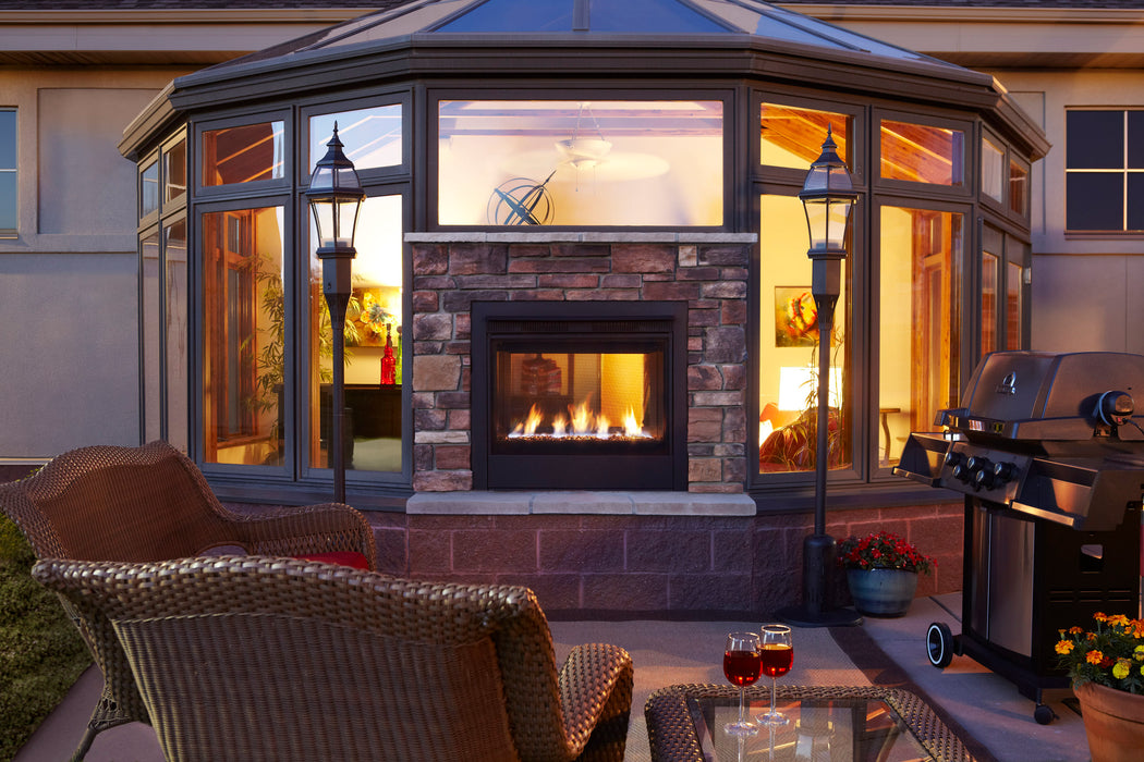 Heat & Glo Twilight Modern Indoor - Outdoor Gas Fireplace