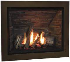 Valor H5 4 Sided Bonze Fireplace Front