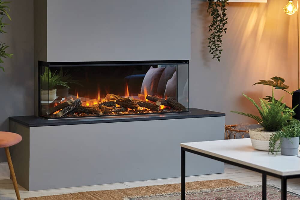 British Fires - New Forest 48" Electric Fireplace - Demo Sale $500