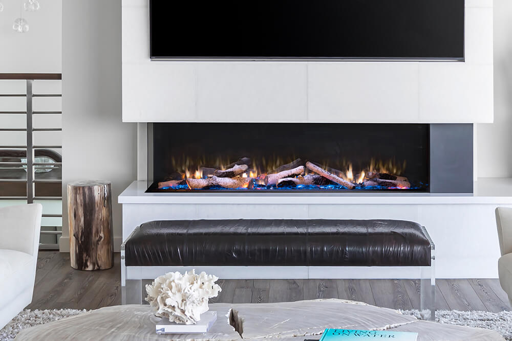 Valor LEX3-S Electric Fireplace - 60"