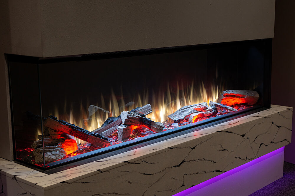 Valor LEX3-S Electric Fireplace - 60"